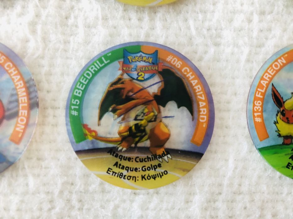 Tazos Pokémon League 2