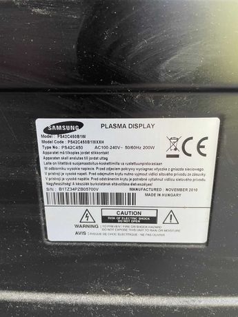 Telewizor Samsung PS42B430P2W plazmowy 42 cale