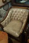 Cadeirões Pele Chesterfield / Capitone