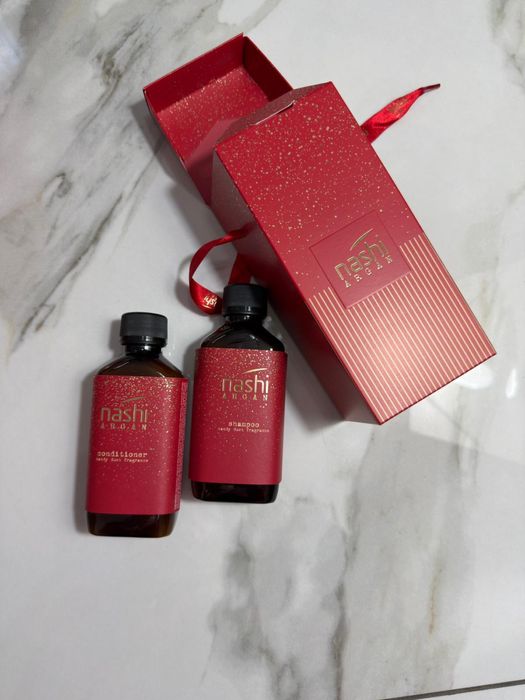 Nashi Argan Szampon+Odzywka Gingerbread