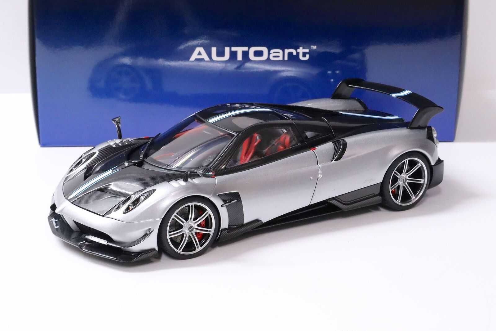 1/18 pagani huayra bc 2016 grey carbon (autoart)