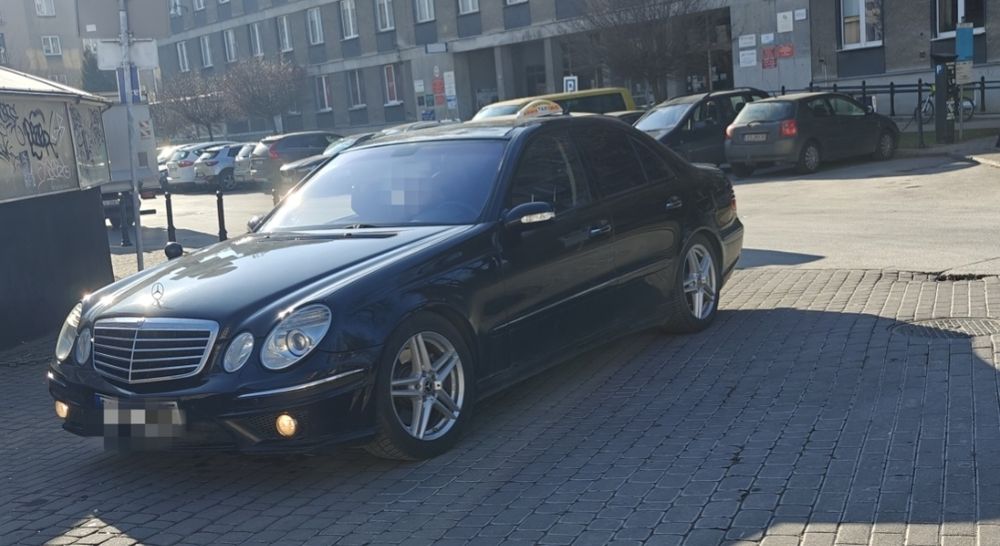 W211 e500 5.0 v8 5g uszkodzony silnik