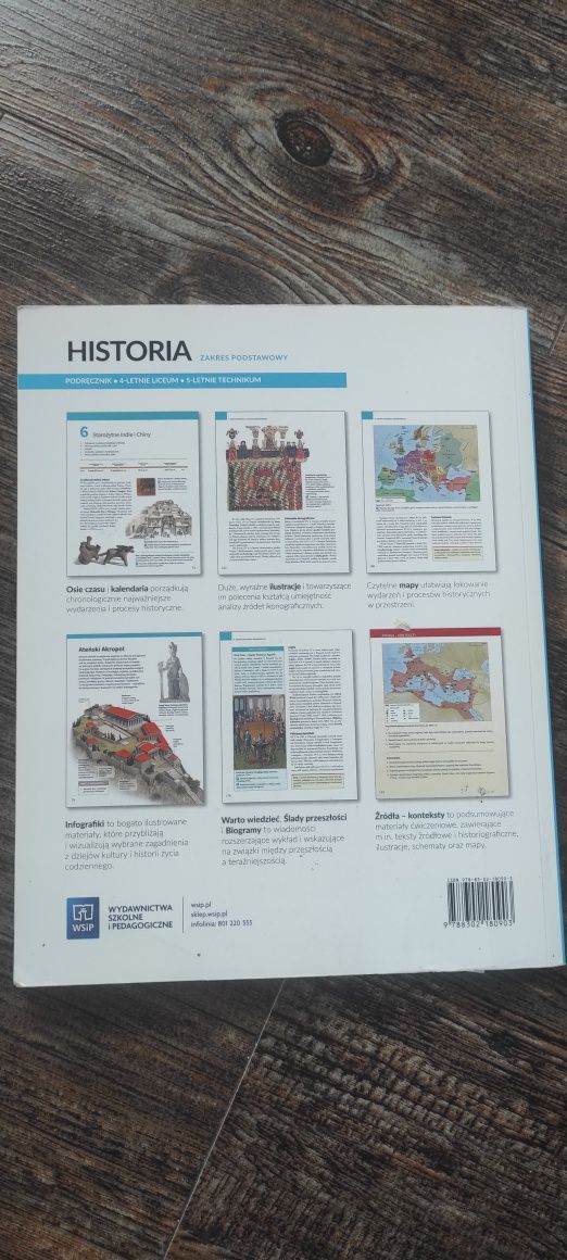 Podręcznik historia 1 liceum i technikum zakres podstawowy