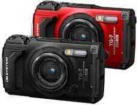 Фотоапарат OLYMPUS OM SYSTEM Tough TG-7 Black, Red