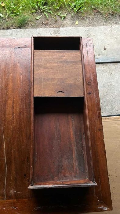 Drewniany chiński stolik kawowy, antyk