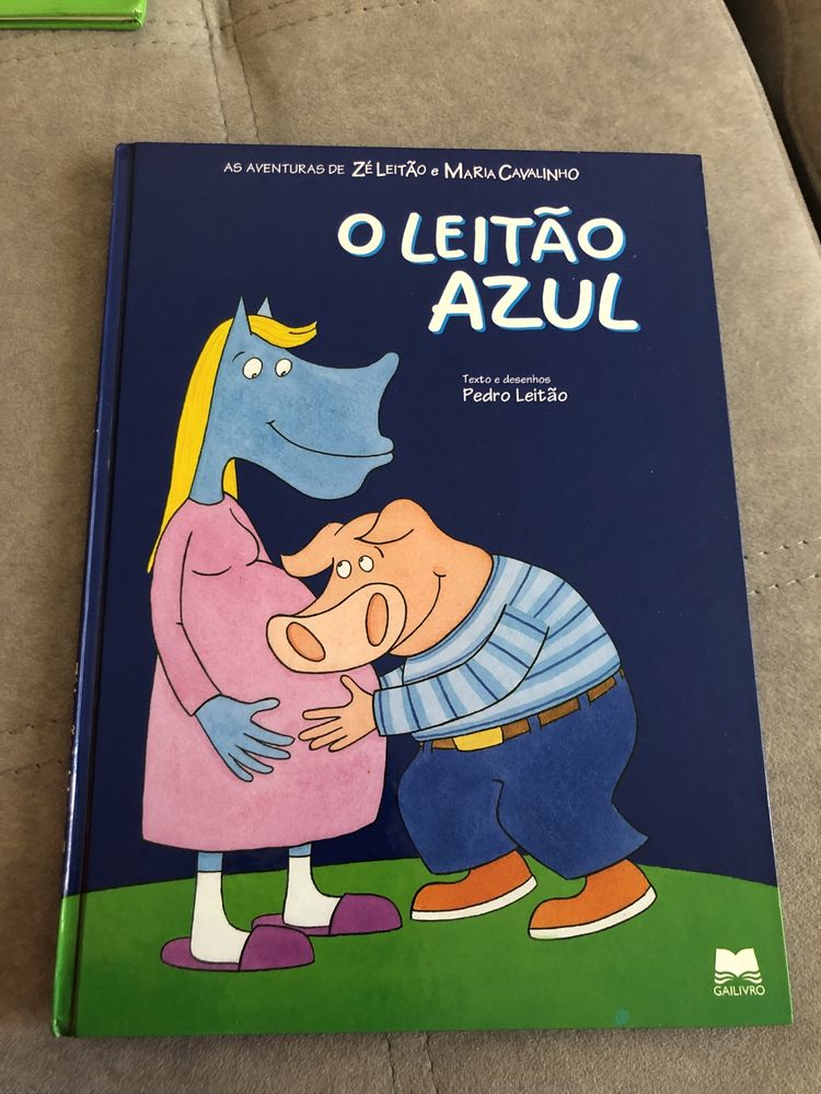 Livro o Leitao Azul