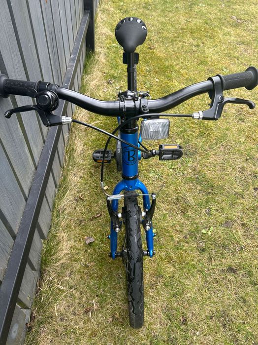 Lekki rower Bungi Bungi Lite 16" na pasku zębatym niebieski jak nowy