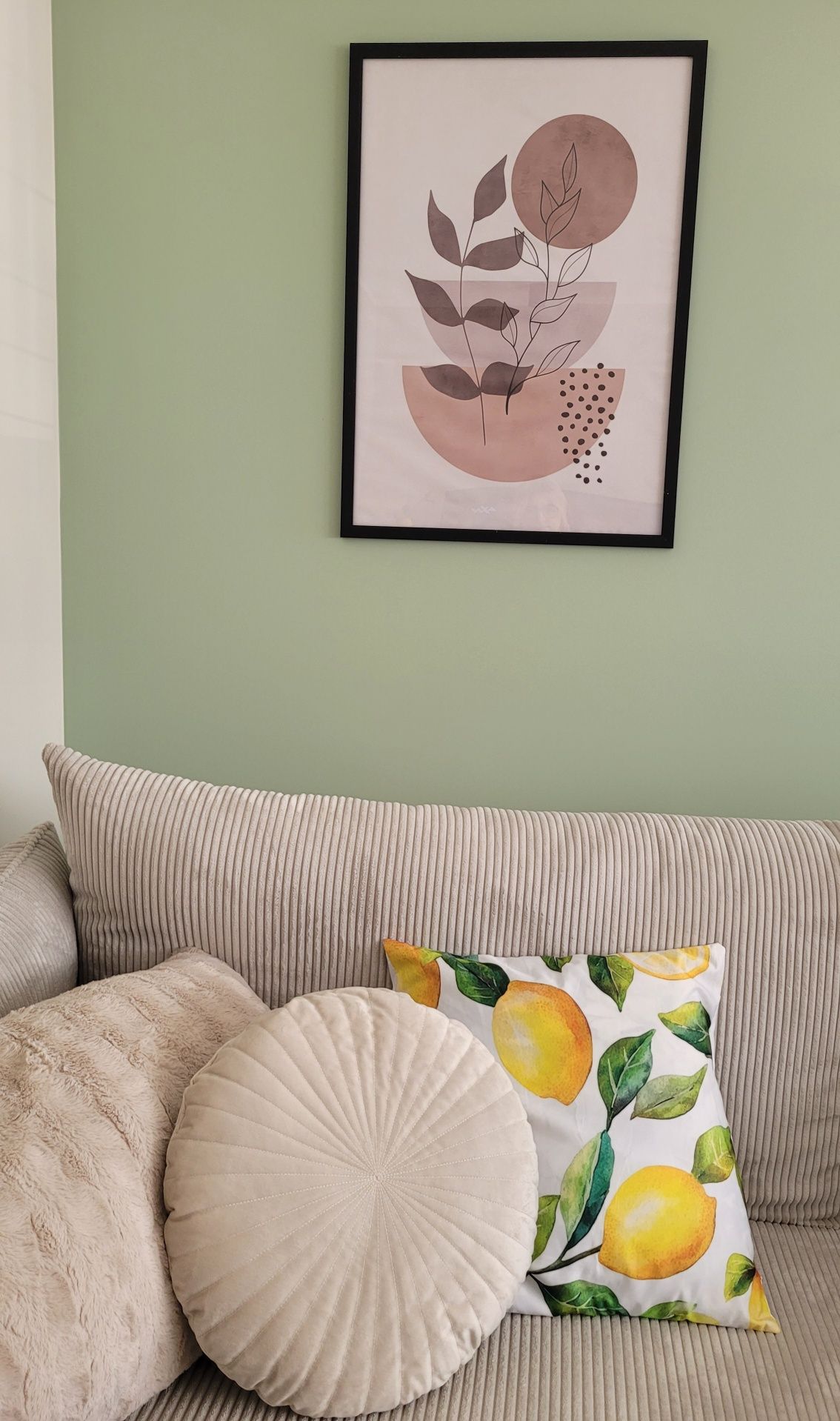 Plakat 50x70 płótno BOHO z antyramą