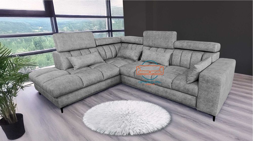 MEBLE OPYRCHAŁ Nowość 2025 nowoczesny wygodny narożnik nr. 2/2025