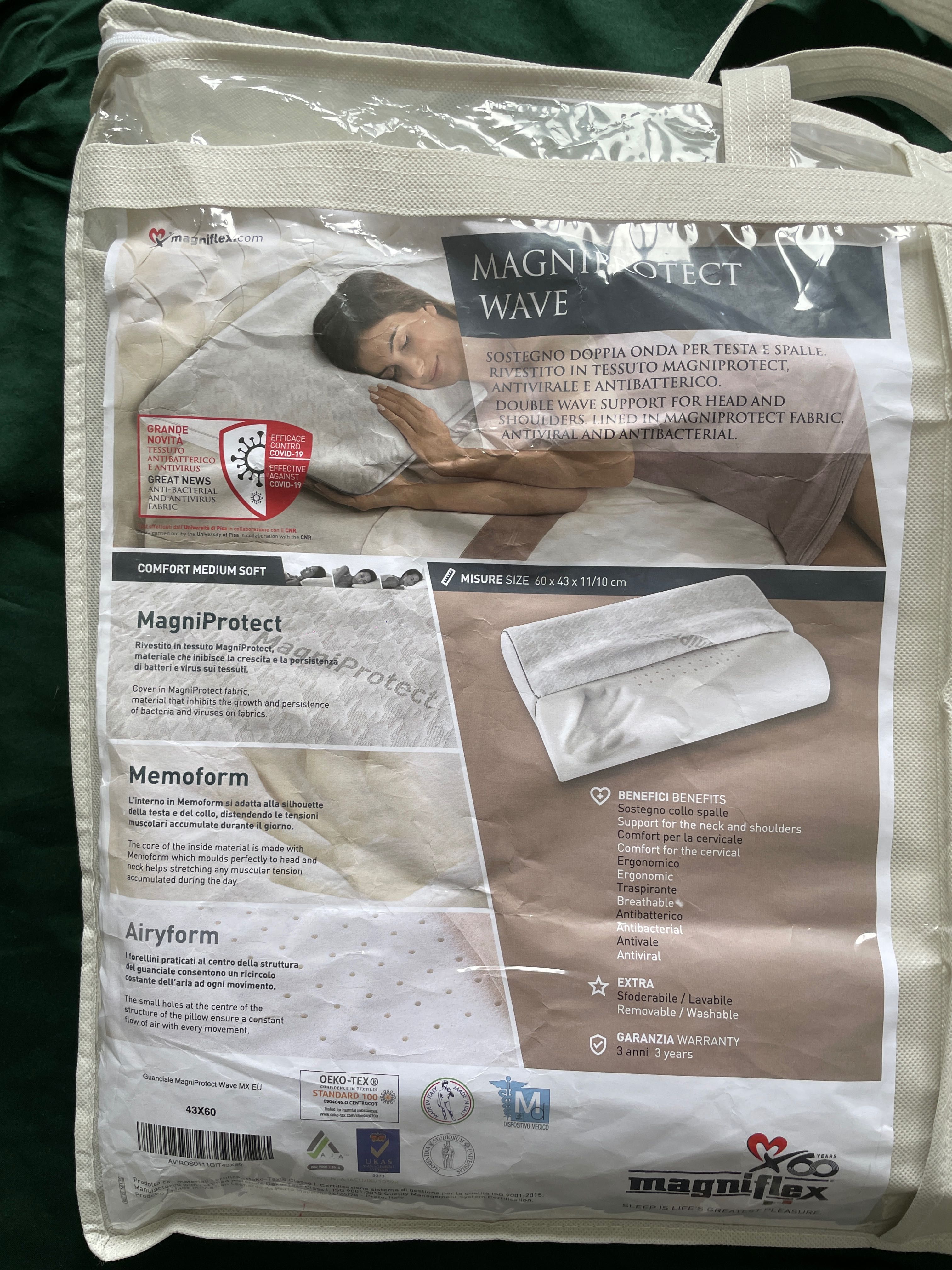 Poduszka Magniprotect Wave Magniflex