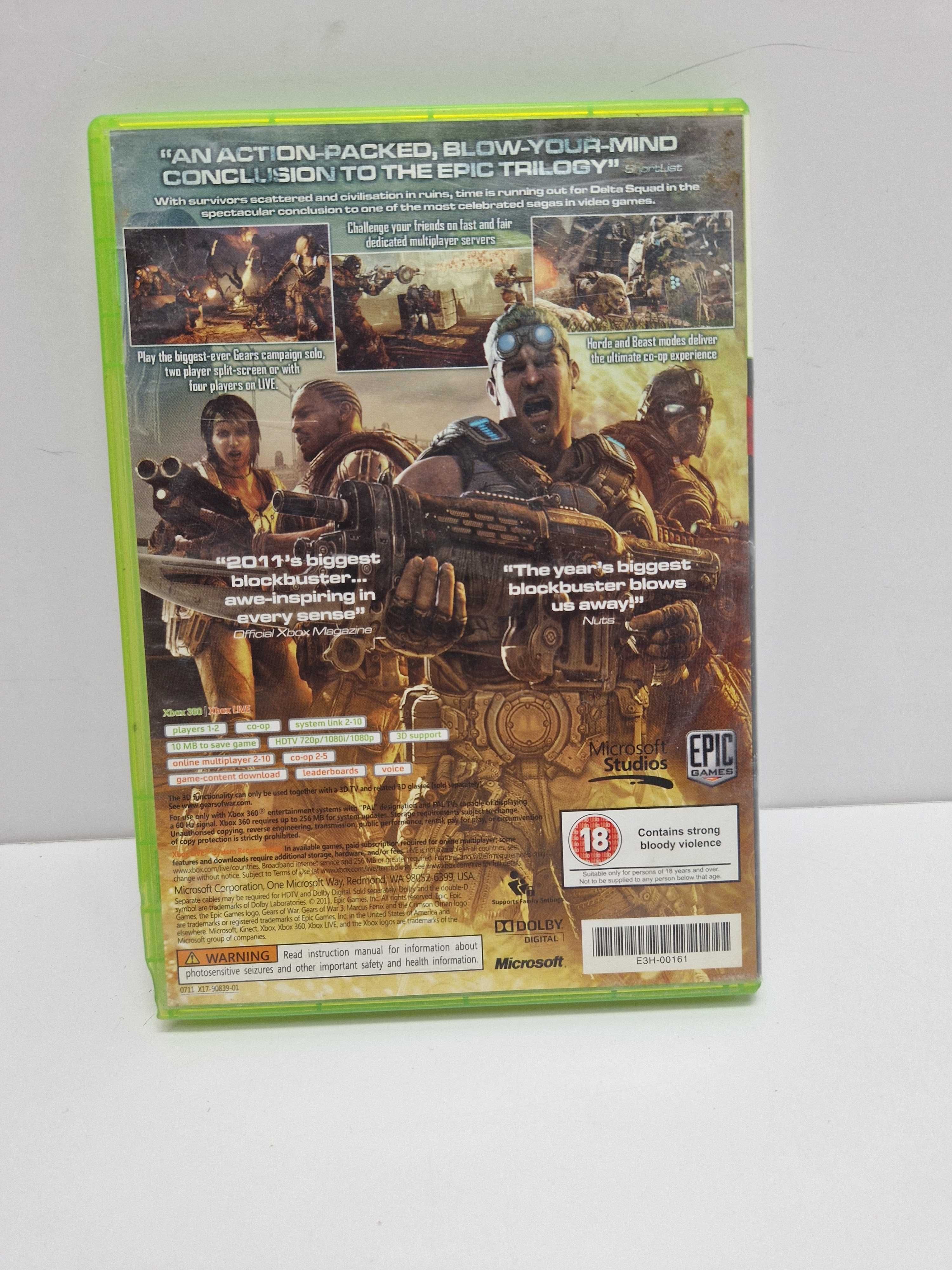 Gra Gears of War 3  Xbox 360