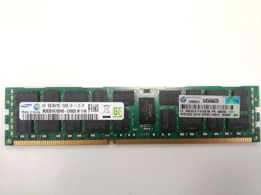 Memórias servidores Samsung M393B1K70DH0-CH9Q9 8GB 1333MHz PC3-10600R