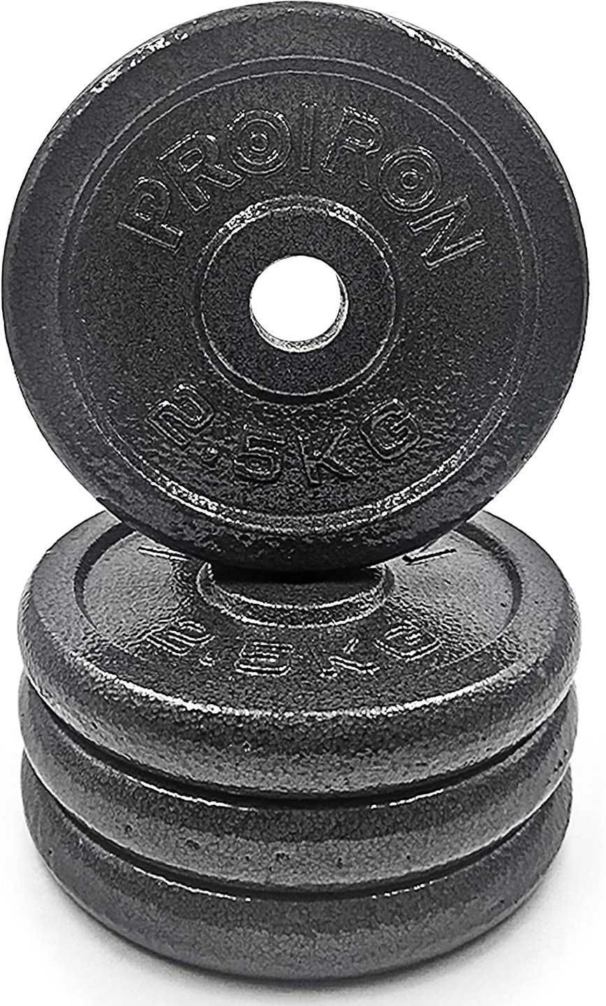 Obciążenie żeliwne talerzy 2.5 kg x 3 do hantli PROIRON 3szt.