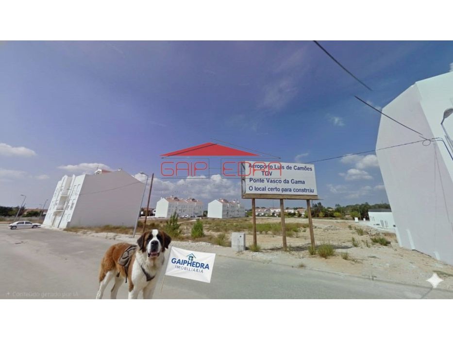 Lote terreno construção apartamentos no Montijo