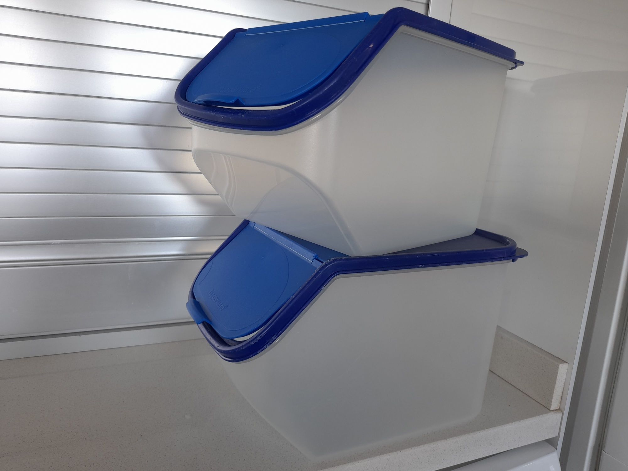 2 Tulhas Tupperware azuis (3L)