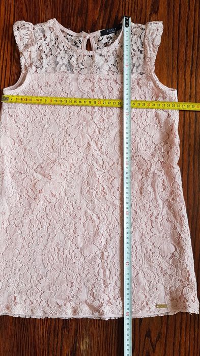 Mohito sukienka dla mamy M i córki 134 zestaw sesja chrzciny święta