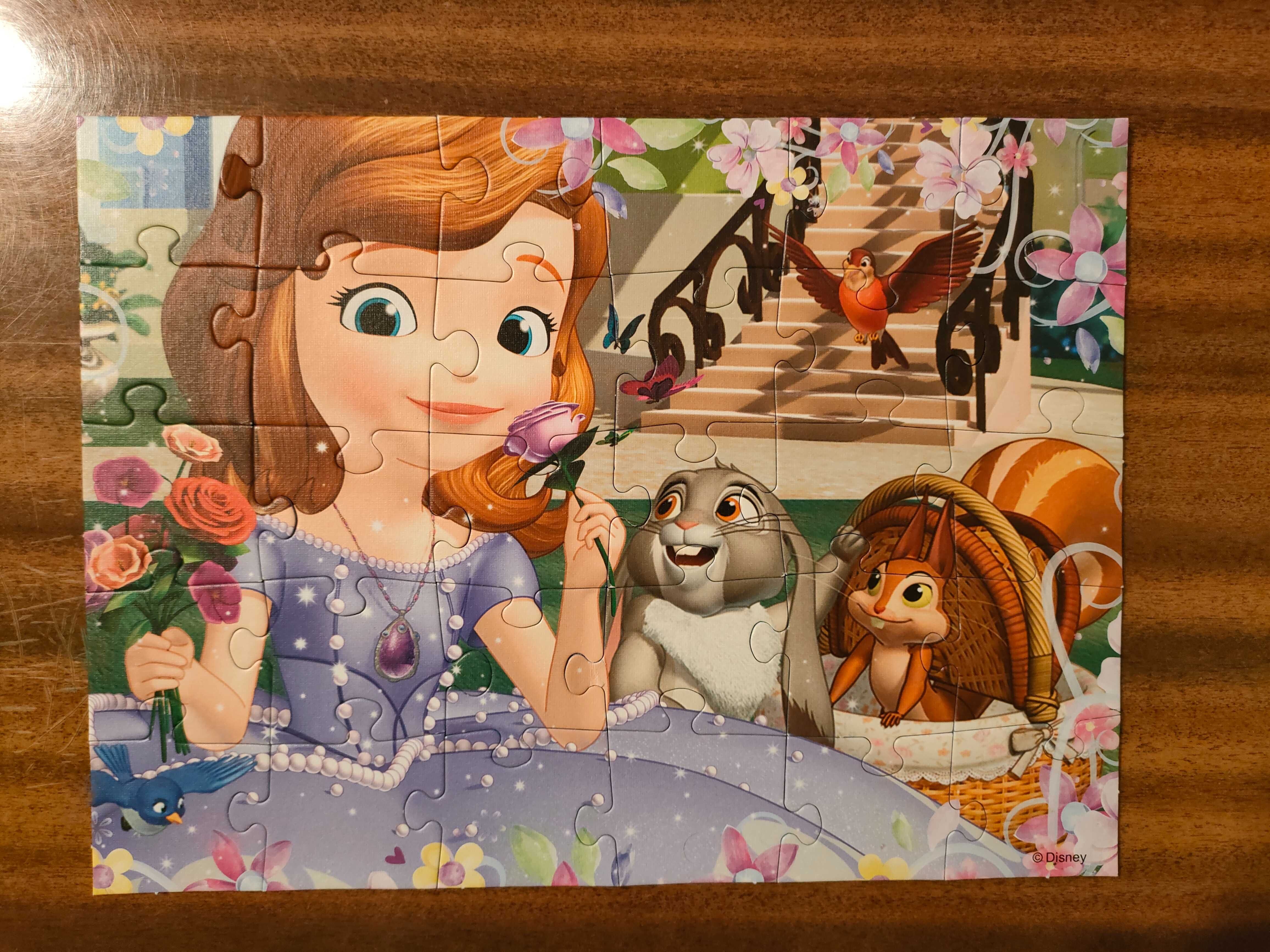 Puzzle - 2 op. postaci z bajek