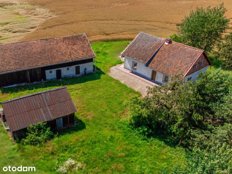 Siedlisko pełne spokoju | Warmia, dom, stodoła z potencjałem