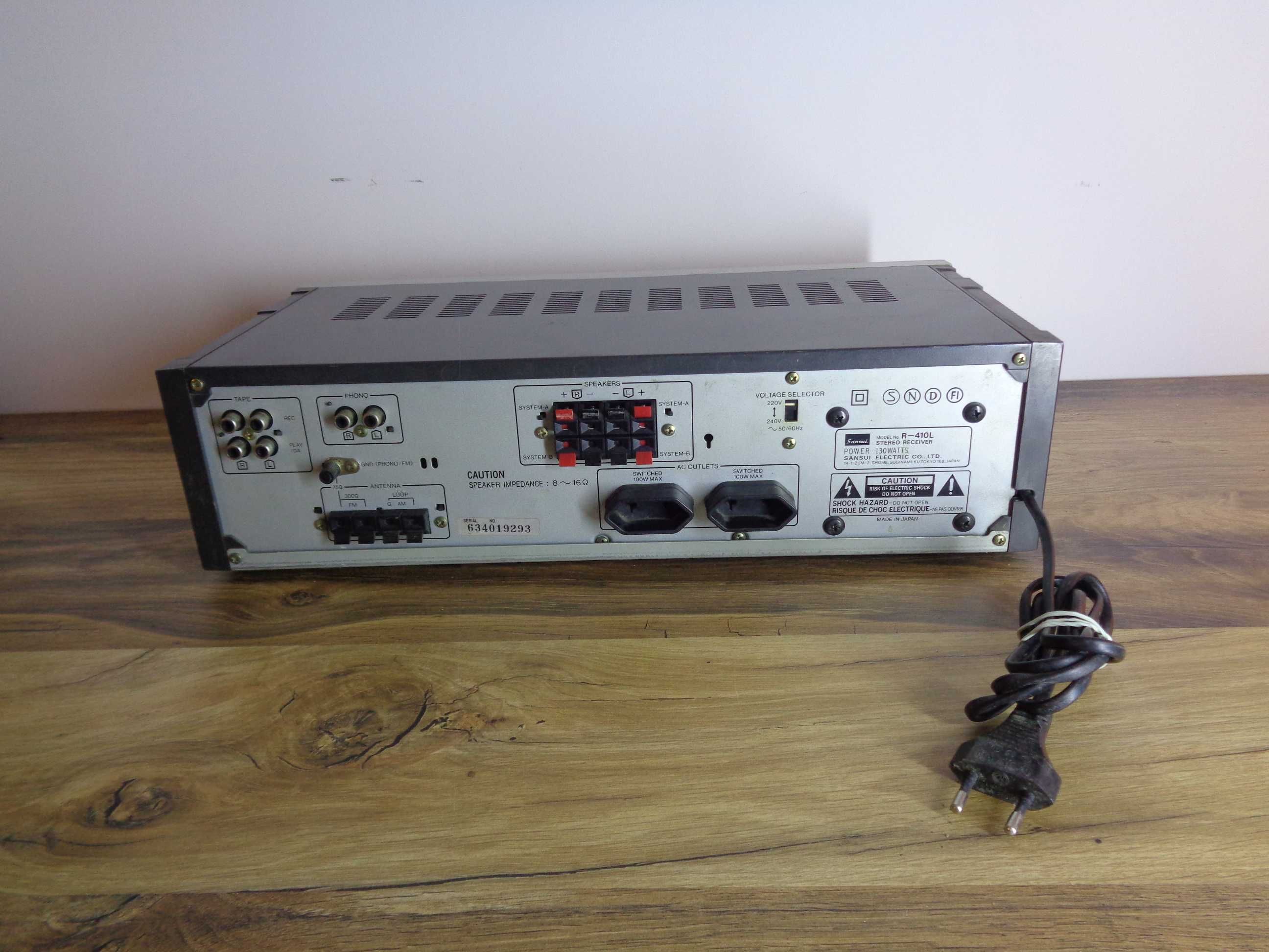 Amplituner Sansui R-410L