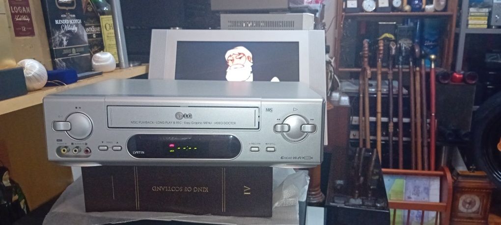 Video gravador VHS LG