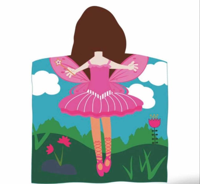 Miękki i chłonny ręcznik z kapturkiem dla dzieci – szybkoschnący