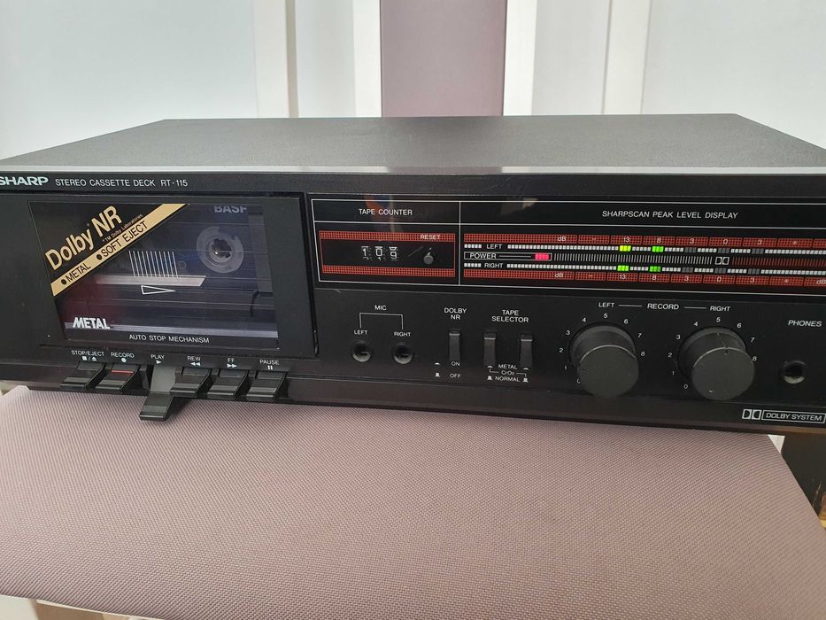 Deck magnetofon Sharp RT-115