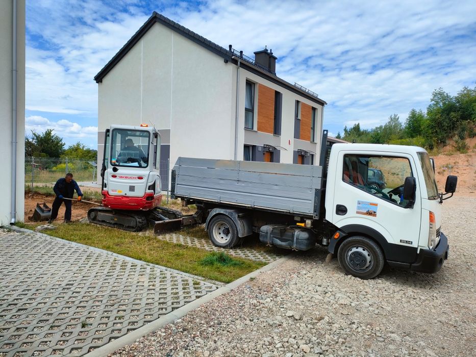Transport wywrotka, wywrotka, pospółka, żwir , kamień od 3 do 30 ton
