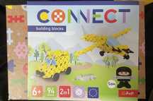 Детский конструктор 2 в 1 Trefl Connect Light Jeep,от 6 лет, 94 детали