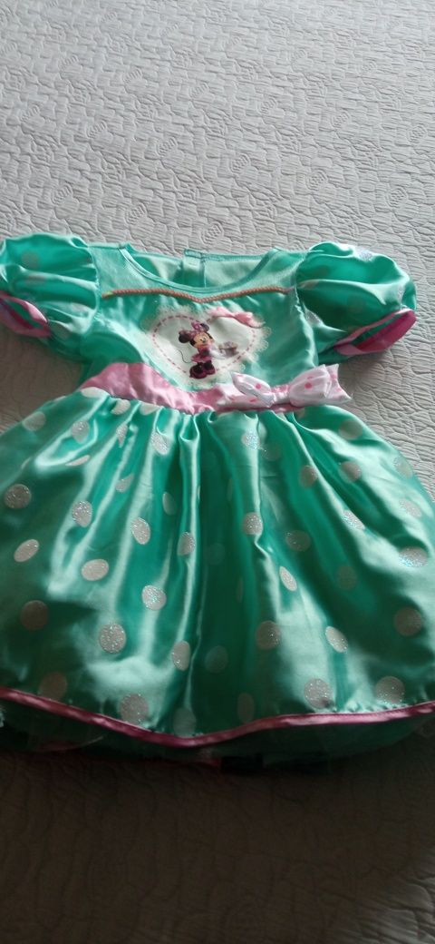 Vestido de carnaval Disney 3/4 anos 15€