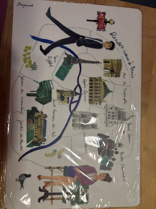 Nowe podkladki na stół Paryz