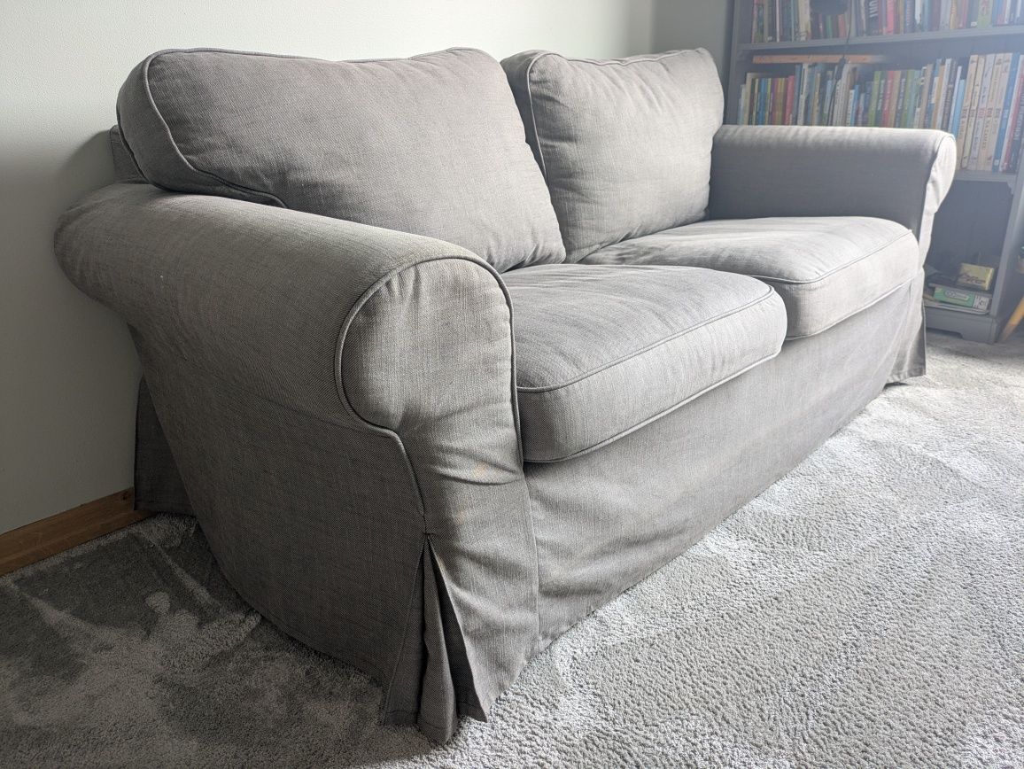 Kanapa Ikea Ektorp dwuosobowa szara