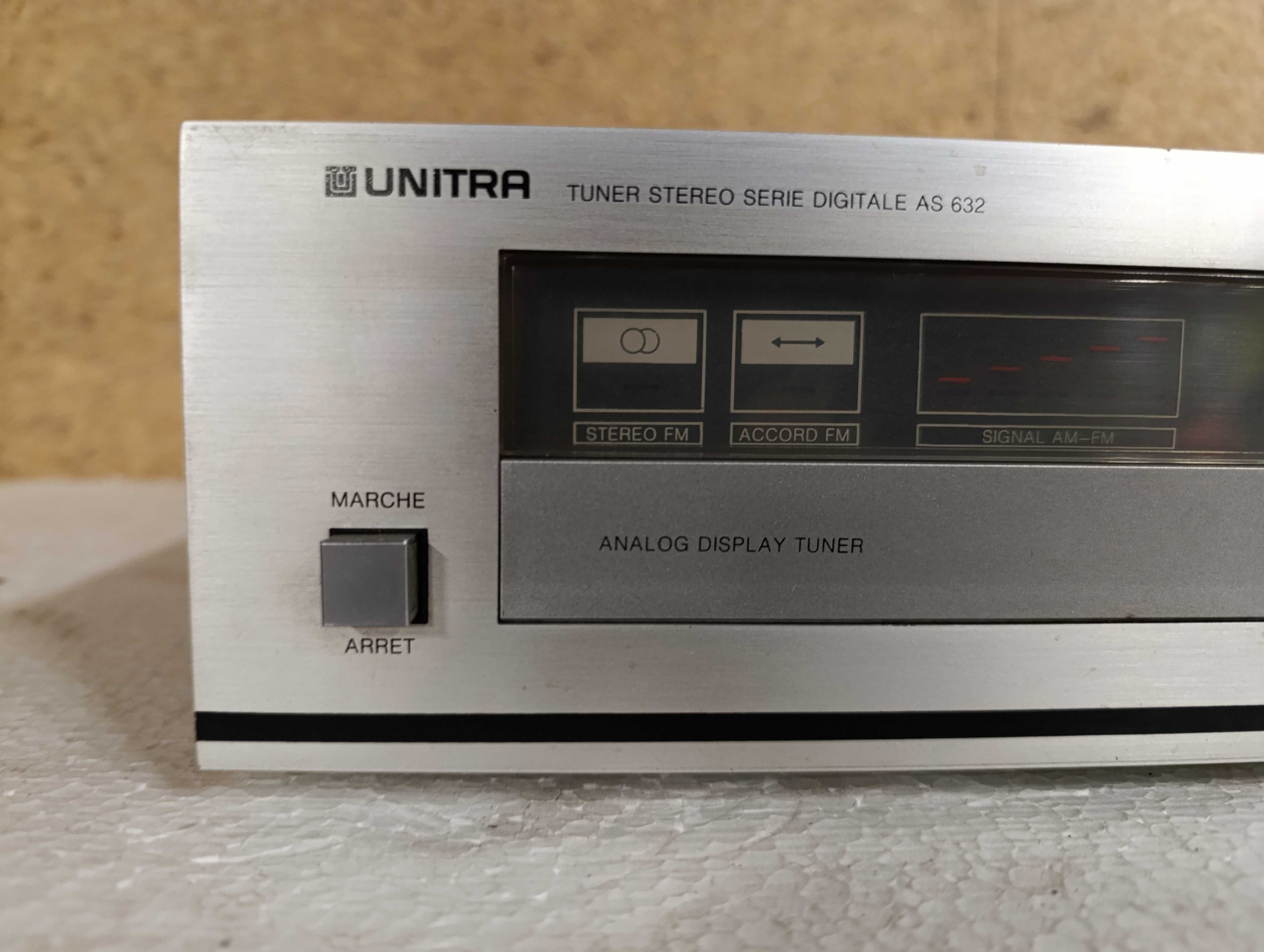 Unitra Tuner Stereo Digital AS 632 - Sprawny Klasyk PRL