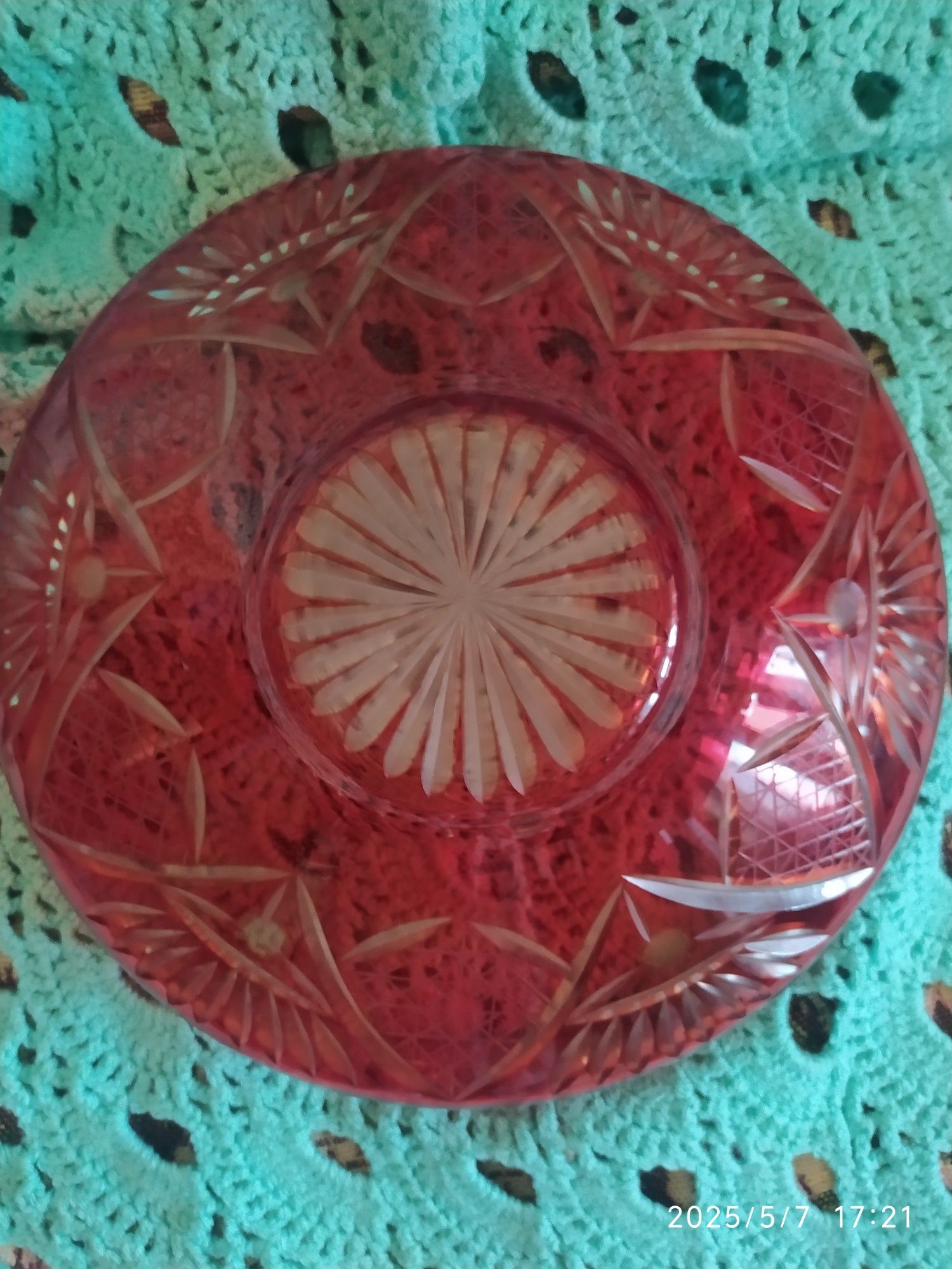 Салатник,конфетницы СССР. Хрусталь.