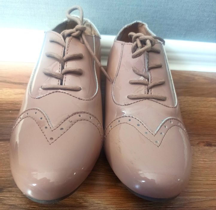 Buty, półbuty, Jazzówki NOWE, oxfordki, lakierowane