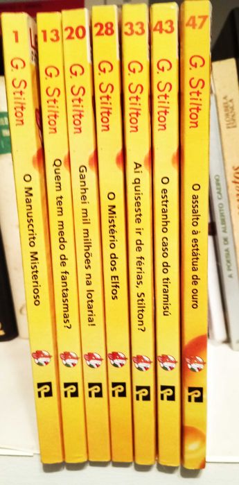 Lote 8 Livros G.STILTON, novos