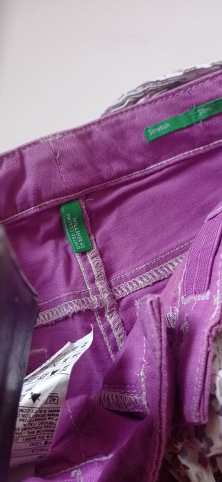 Benetton spodnie rozmiar 128
