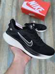 Мужские летние кроссовки в стиле Nike Air Zoom (41-45) черные-белые
