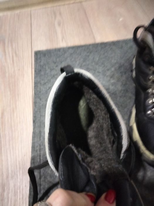 Шкіряні зимові ботинки для підлітка