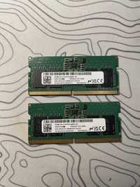 16gb DDR5 4800mhz ram pamięć do laptopa 2x8gb