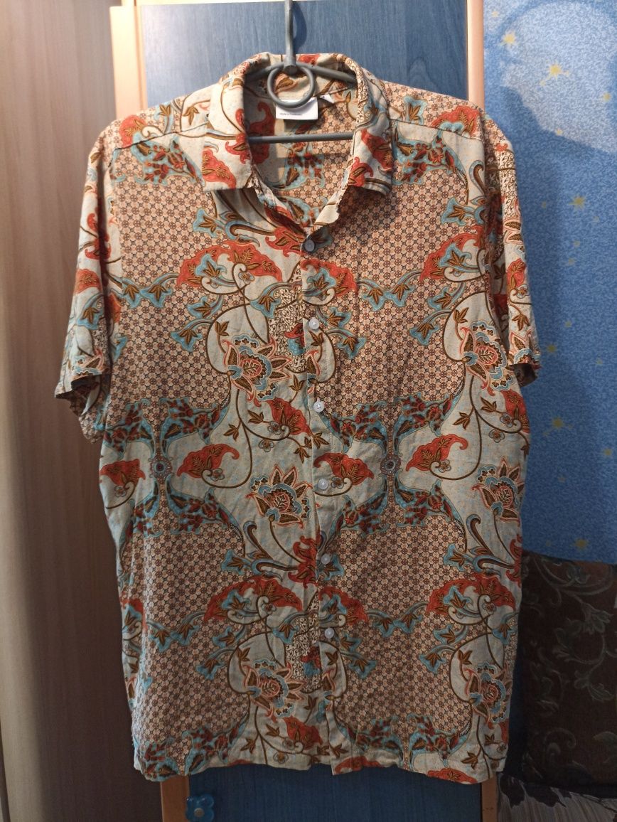 Рубашка Гавайка Asoas Design, Вискоза размер L-XL