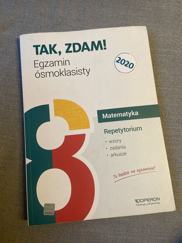 Tak zdam egzamin osmoklasisty matematyka repetytorium