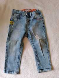 Spodnie jeans chłopięce Reserved r.80