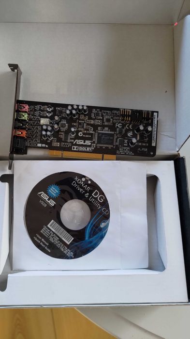 karta dźwiękowa - XONAR DG 5.1 PCI (ASUS)