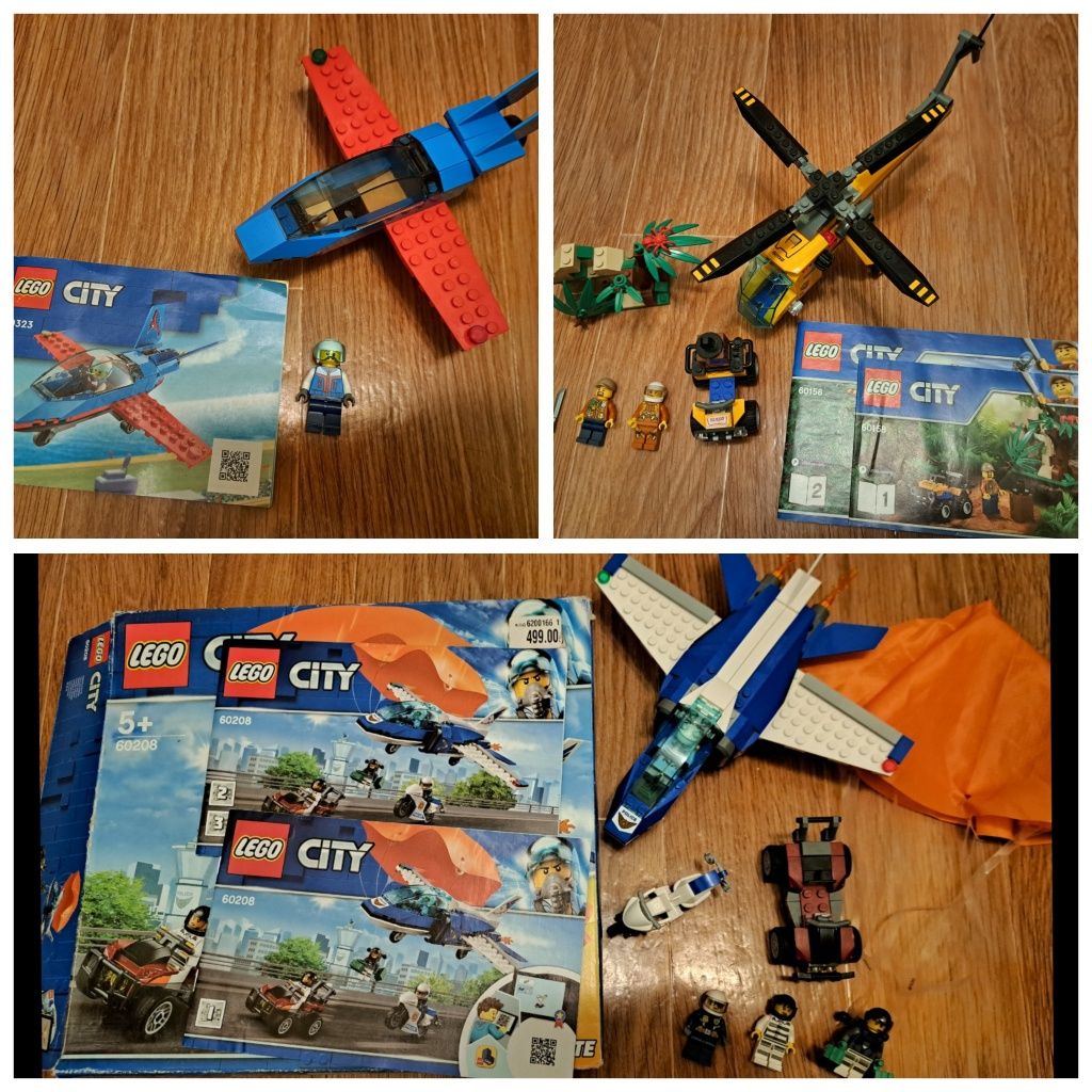 Lego city 60323,60158,60208