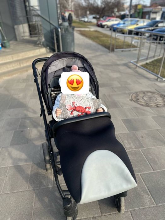 Коляска візочок люлька Anex M/Type PRO Tech grey