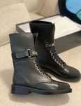 Buty Skórzane chanel