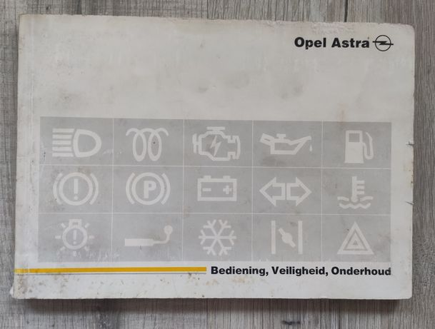 Opel Astra fabryczna instrukcja obsługi po belgijsku