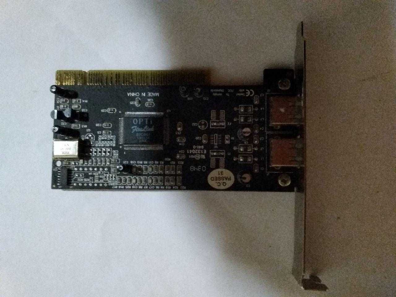 Контроллер PCI USB х2 шт. M-PCI-USBOPTI861-3.