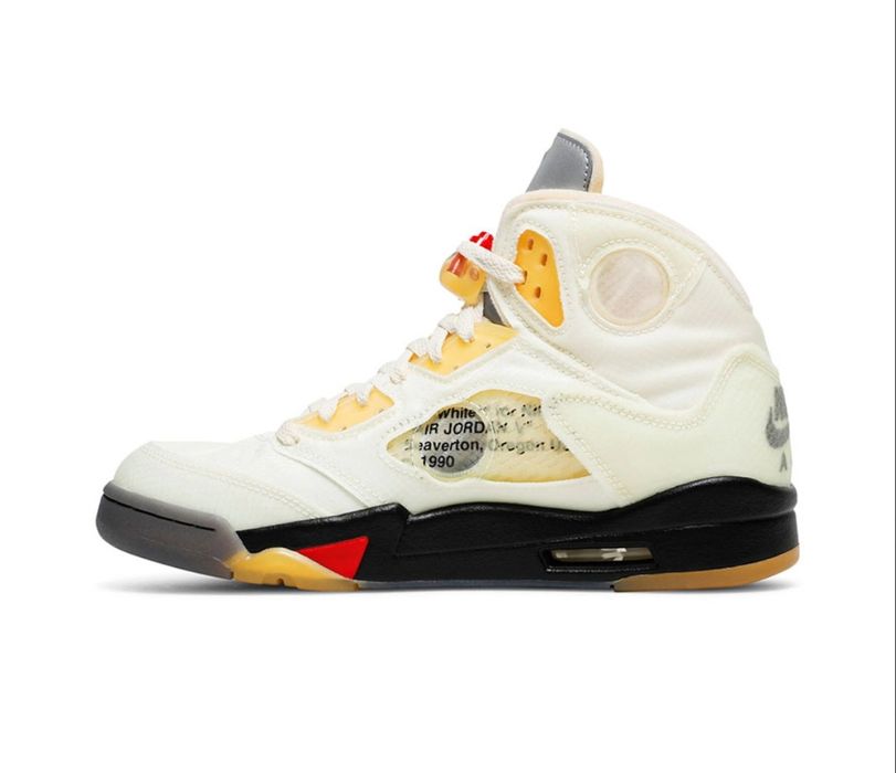 Jordan 5 Off White "Sail"