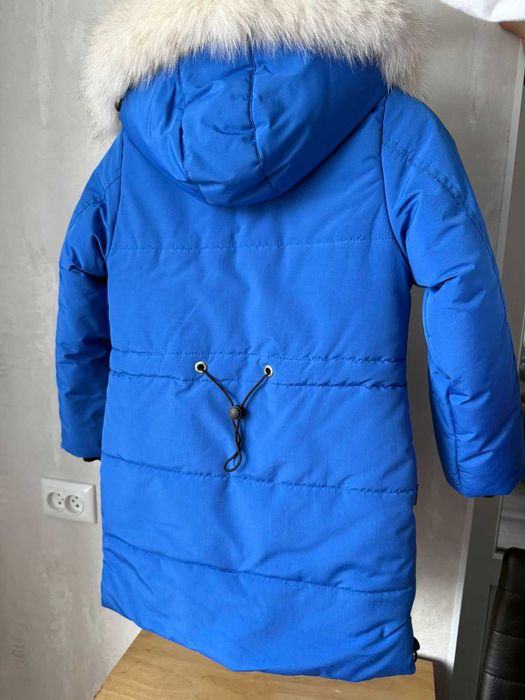 Зимова куртка-пальто на дівчинку МТМ 34(122см)